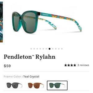 Pendleton Rylahn Teal Sunglasses